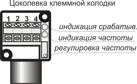 Датчик контроля скорости ИДС25-NO/NC-PNP-K-50(Л63)